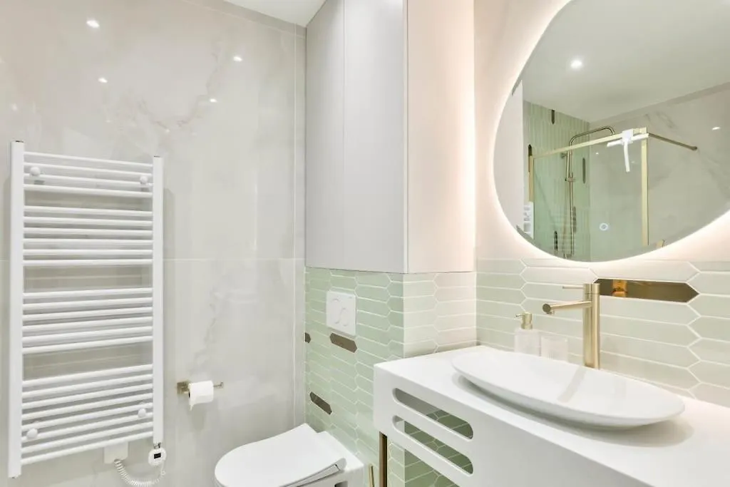 Apartmán Terrace Getaway - Le Marais - With Ac Paříž Francie